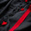 Thumbnail: Black Handloom Khadi Cotton Saree Accessorised With Red Tassels