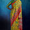 Thumbnail: Soft Tussar Silk Kalamkari Print and Patola Pallu Saree