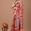 Thumbnail: Fresh Arrival Bagru Handblock Ajrakh Print Linen Saree