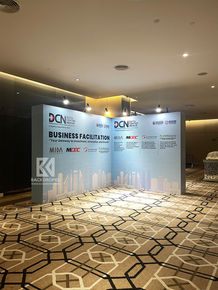 Backdrop KL_L-Shaped event backdrop kl