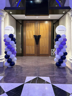 BackdropKL_Balloon Decor in KL_Balloon Pillar KL