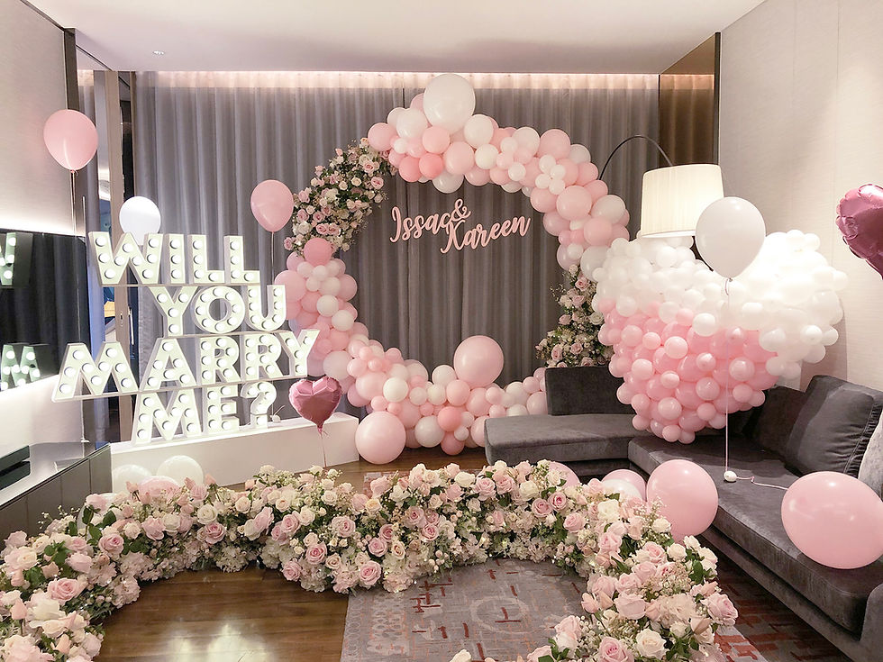 1001Vows_Marriage Proposal Decor Service in KL_Proposal Decor KL