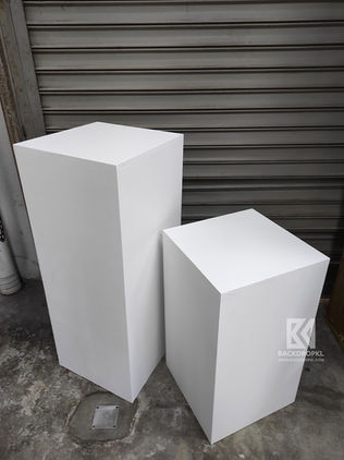 BackdropKL_custom structure and props kl_kl custom display pedestal_custom display cube kl_cnc cutting kl_custom props kl_kl event fabrication_custom event structure kl
