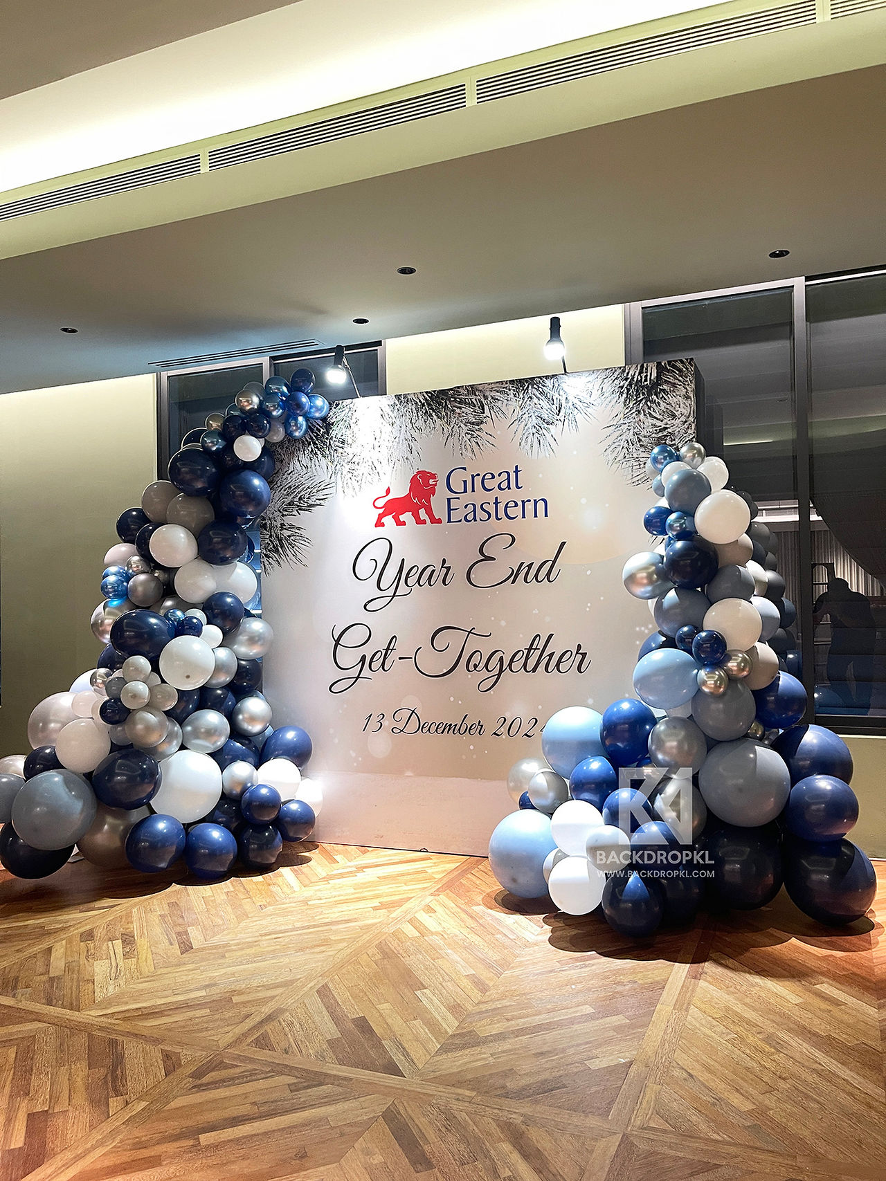 BackdropKL_Balloon Garland Backdrop_Balloon decoration in KL