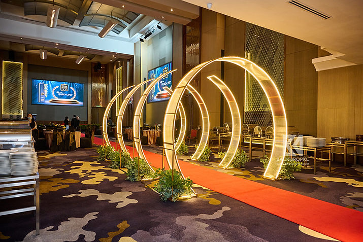 Backdropkl_event walkway tunnel kl_kl event tunnel walkway_event walkway decor_led arch kl