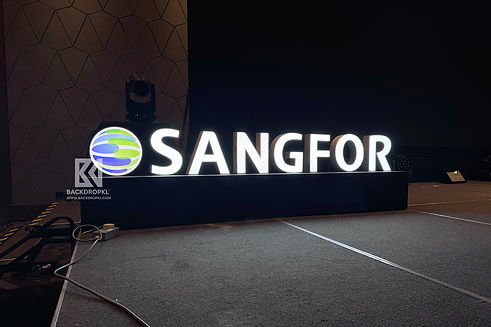 BackdropKL_lightbox 3d letters kl_kl led 3d letter_lightbox event signage kl