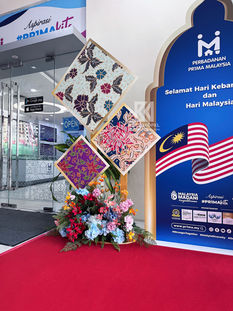 Backdropkl_Merdeka decor kl_kl sales gallery merdeka decor_Malaysia day decor kl_kl Hari Malaysia decor