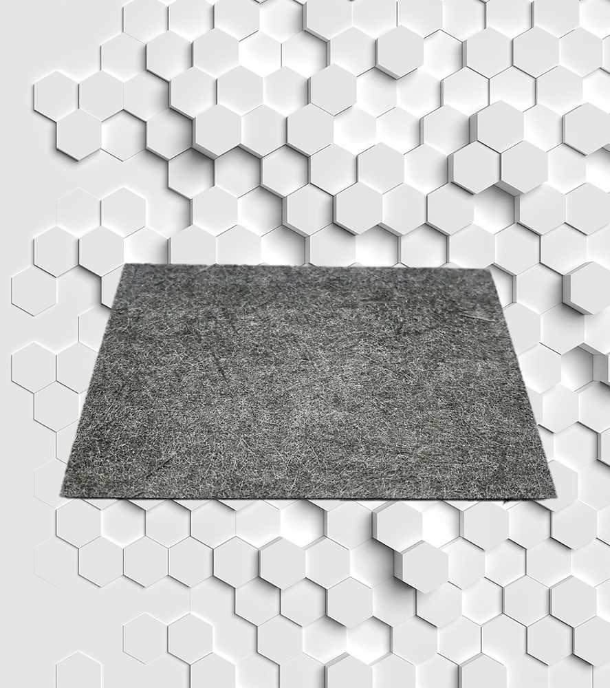 Recycled carbon fiber functional paper