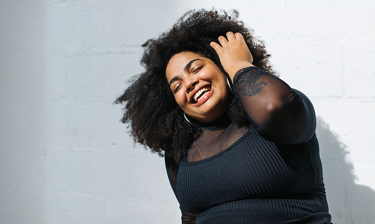 happy woman