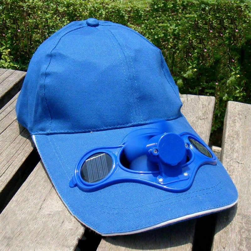 Miniatura: Boné com Ventoinha Solar