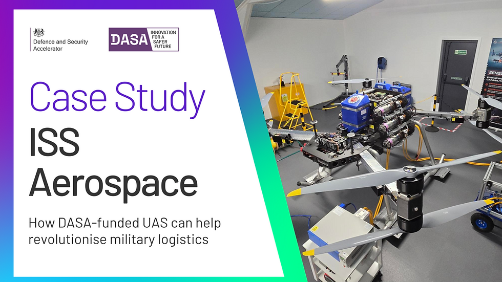 Flying Heavy: How DASA-funded UAS Revolutionises Military Logistics