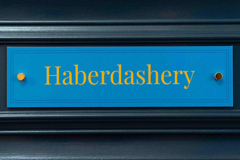 Hotel Room Haberdashery