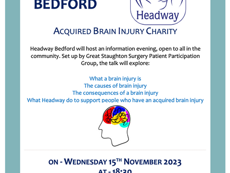 Acquired Brain Injury Charity open evening