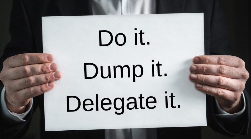 Delegate!
