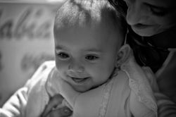 Sesión de fotografía de bautizo en Pontevedra de uno punto cuatro fotografía