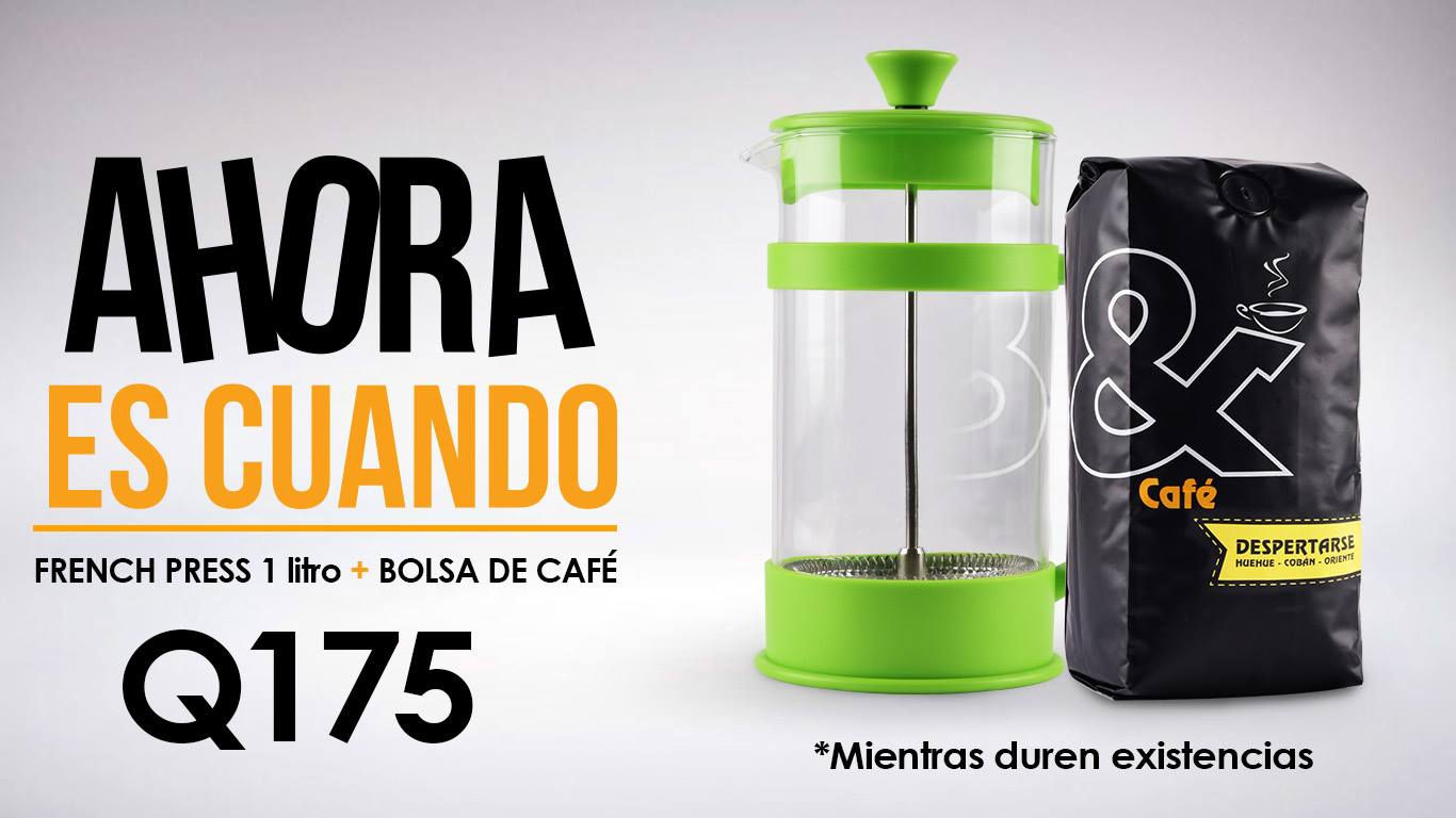 &Café + 1 French Press
