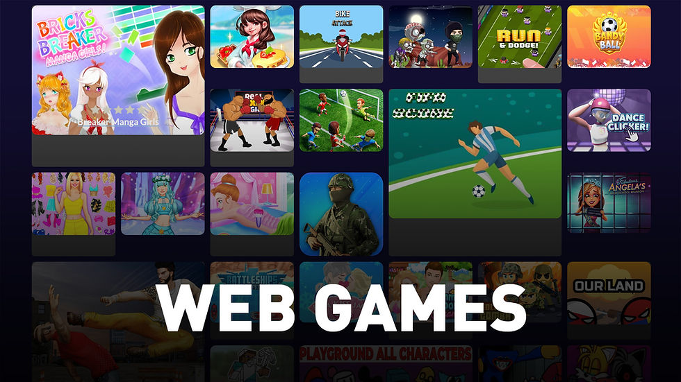 Random Web Games Why Web Games Are More Than Just a Pastime