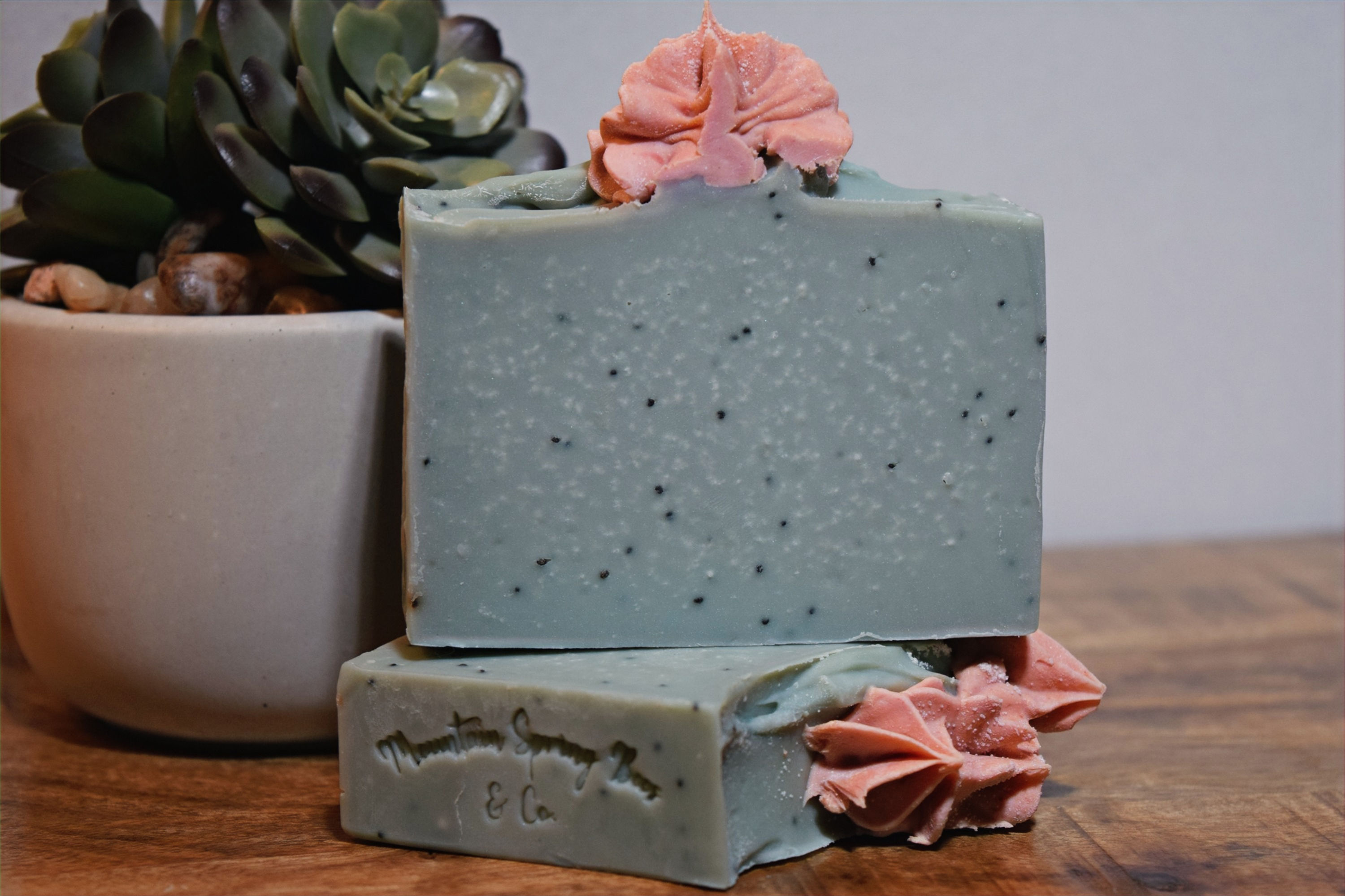 Emerald Bloom Artisan Soap
