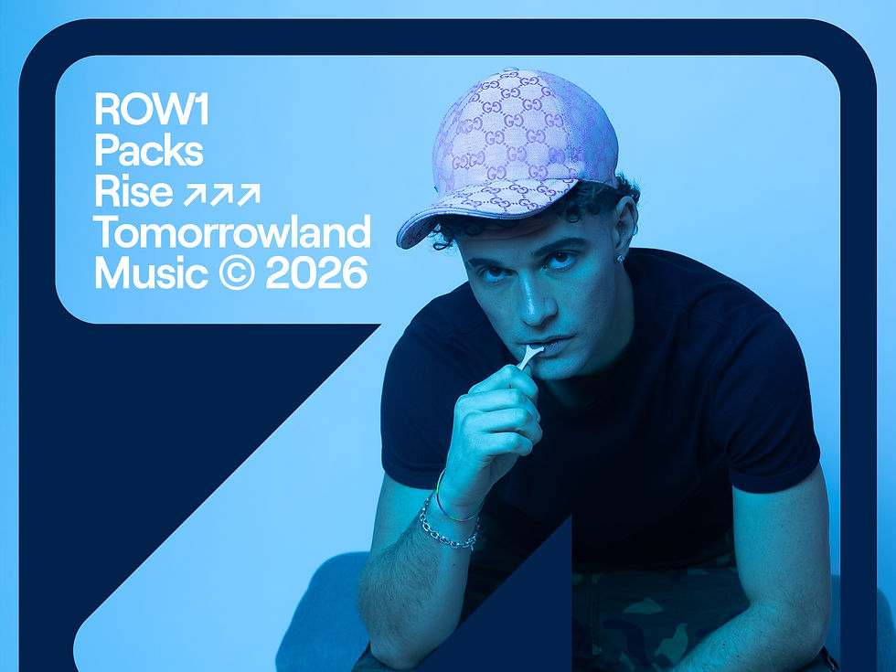 ROW1 unleashes debut single “Packs” and emerges as a new name in Europe’s Hard Dance underground