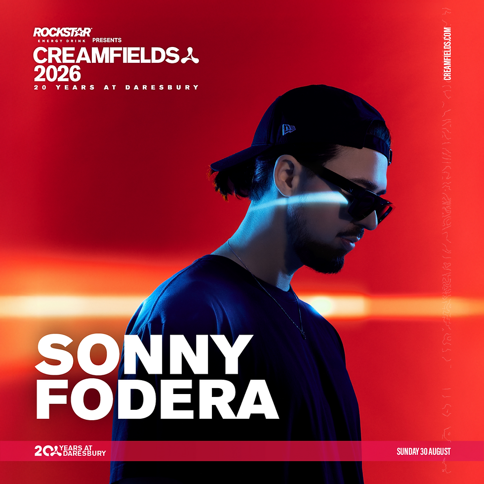 Rockstar Energy presents Creamfields 2026 - Sunday Headliner Announced