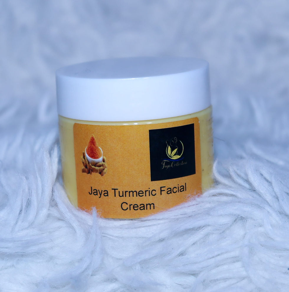 Turmeric face cream, skin glowing