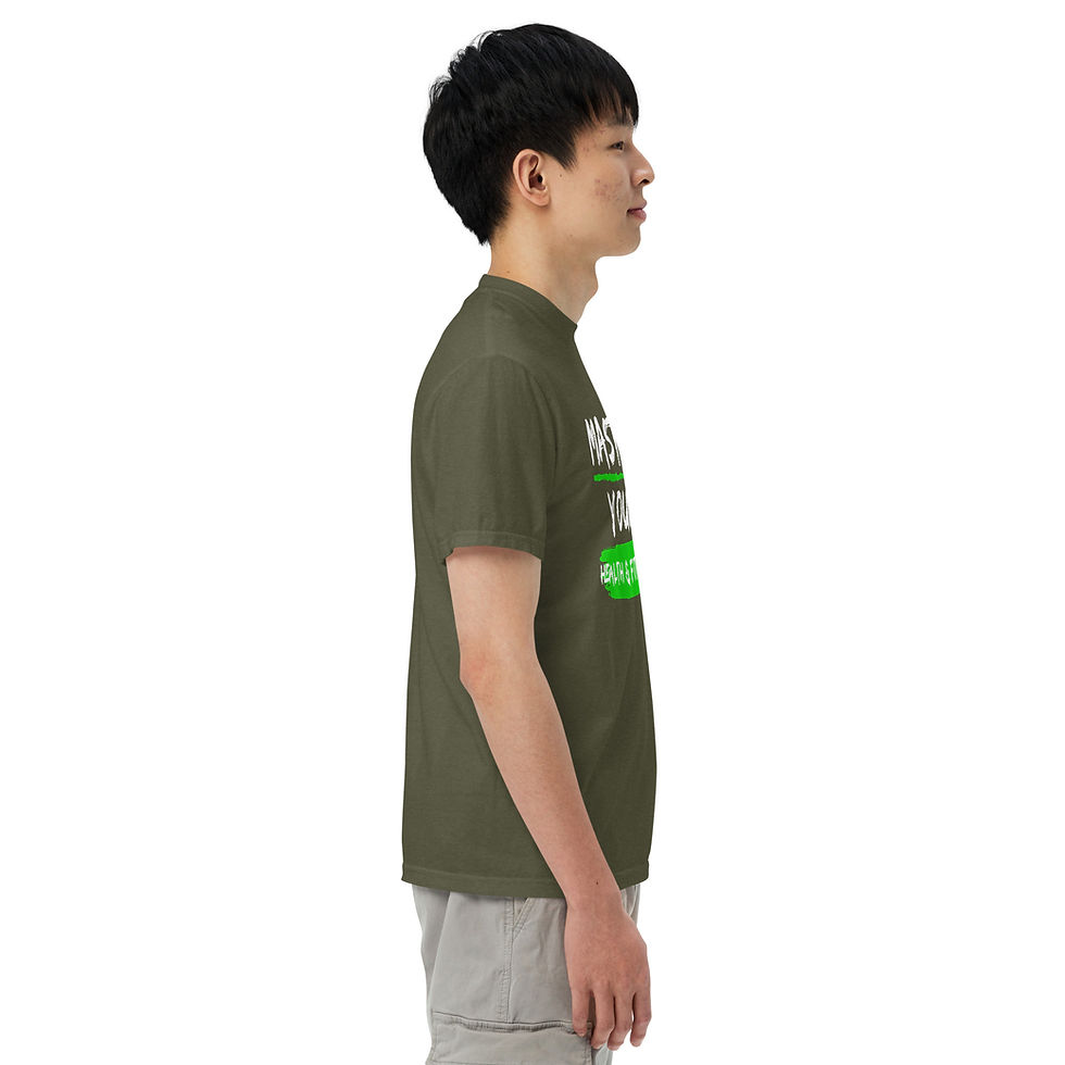 Miniatura: Unisex garment-dyed heavyweight t-shirt