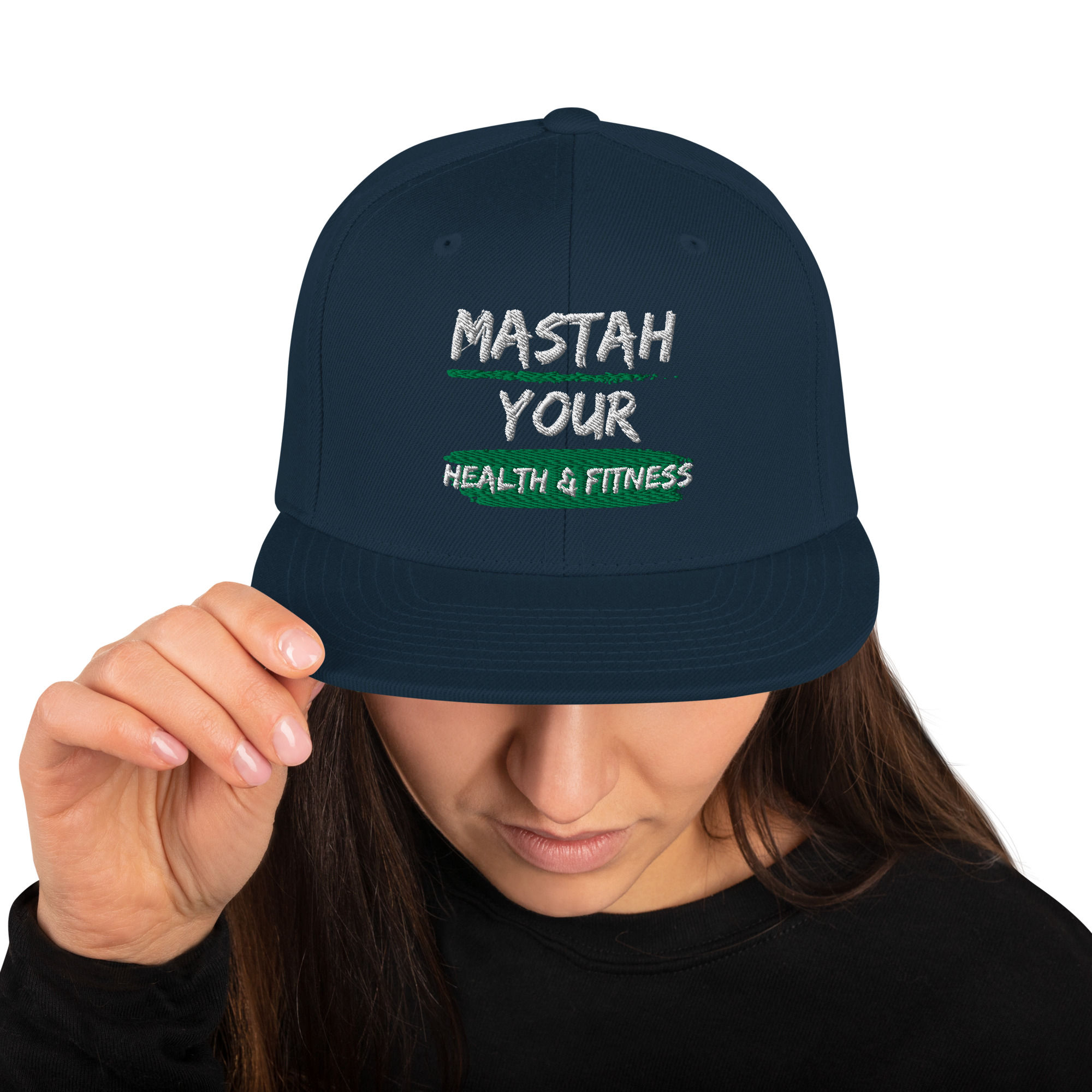 Mastah Your Health & Fitness Snapback Hat
