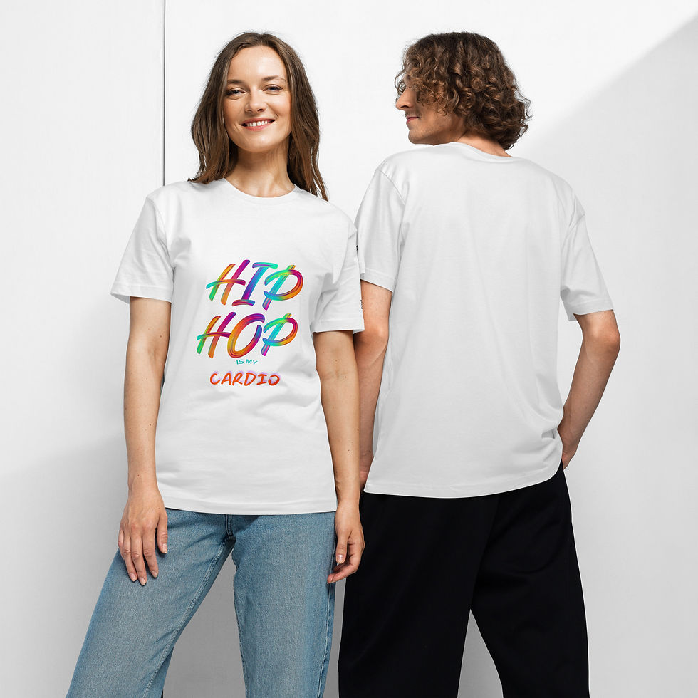Thumbnail: Hip Hop Is My Cardio Unisex fine jersey tee