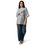 Miniatura: BE YOU Unisex organic oversized high neck t-shirt