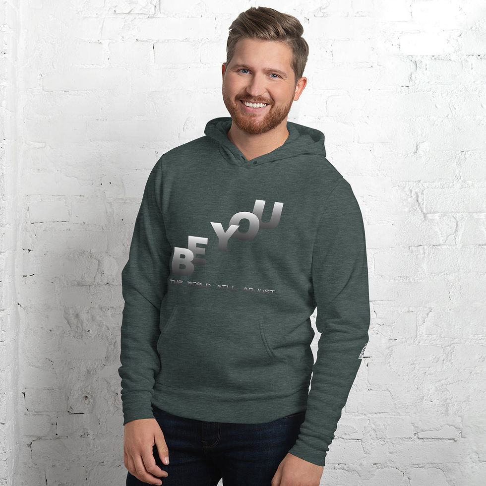Miniatura: BE YOU Unisex hoodie