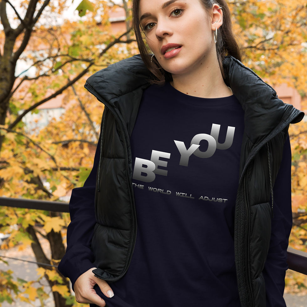 Thumbnail: BE YOU Unisex Long Sleeve Tee