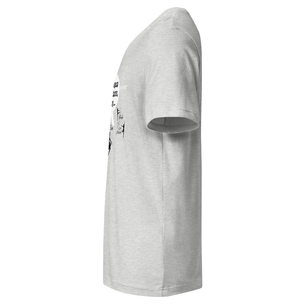 Thumbnail: Aqua Barre Sayin's Unisex Short Sleeve V-Neck T-Shirt