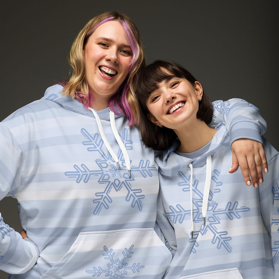 Winter Flakes Unisex Hoodie