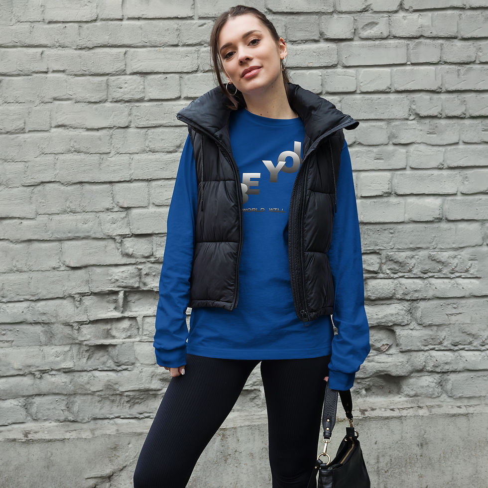 Thumbnail: BE YOU Unisex Long Sleeve Tee