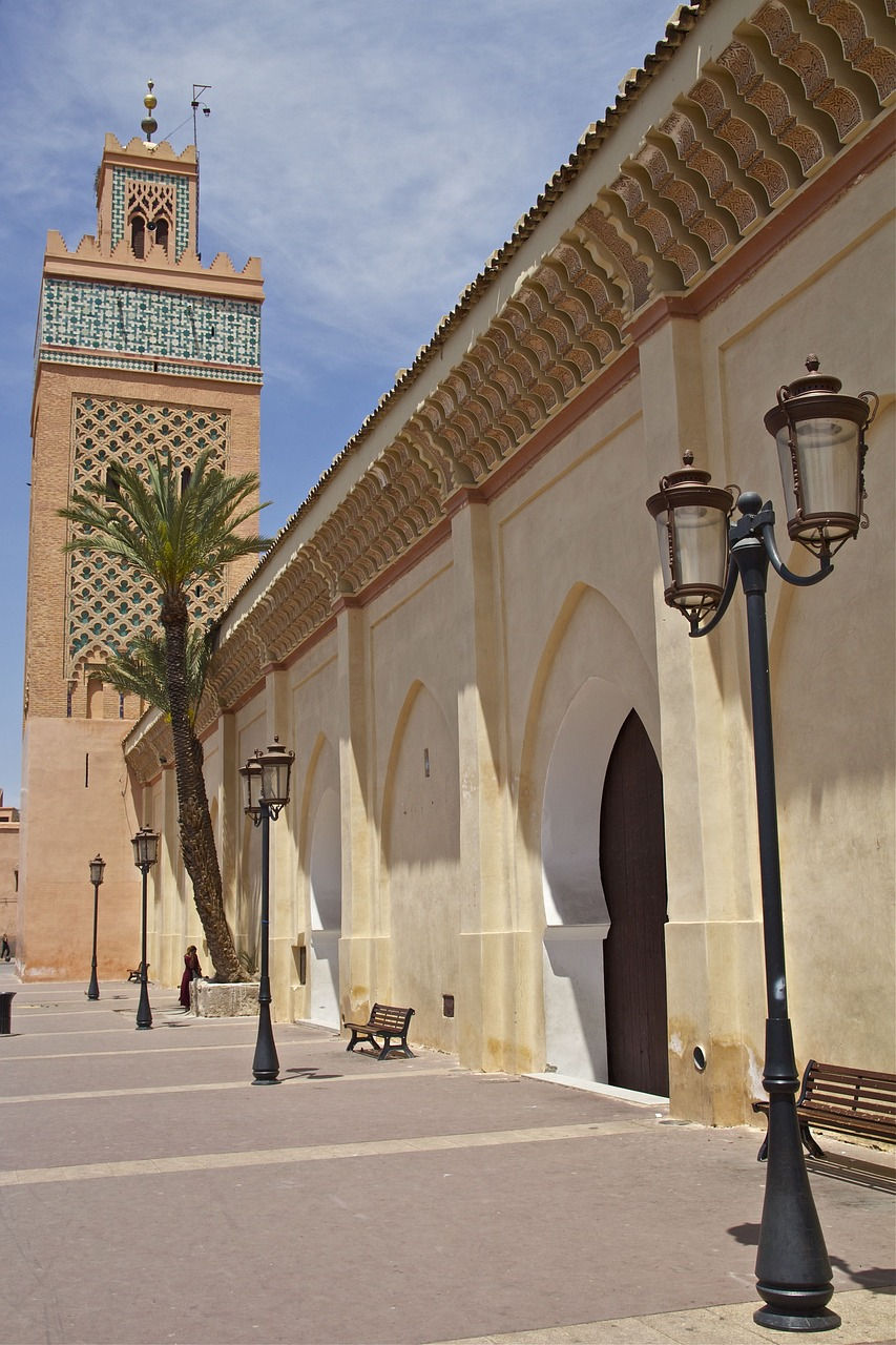 المئذنة الأيقونية لمسجد الكتبية في مراكش