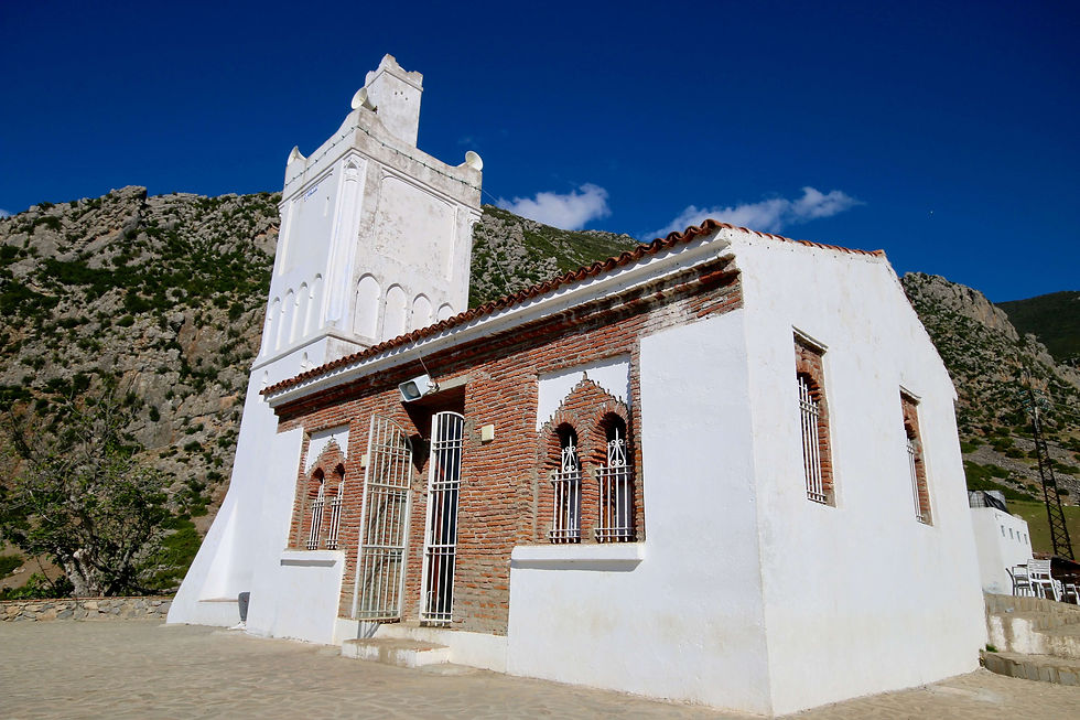 The whitewashed Spanish Mosque, which offers wonderful views across Chefchaouen