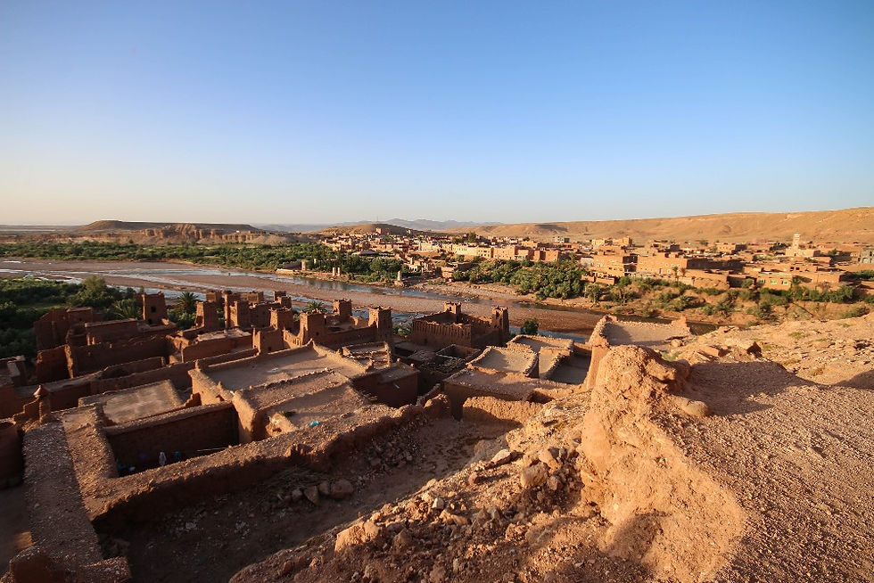 Ait Benhaddou - a popular stop on Sahara desert tours from Marrakech