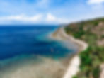 An elevated view of Adara on the west coast of Atauro Island - one of the best places to dive in Timor-Leste