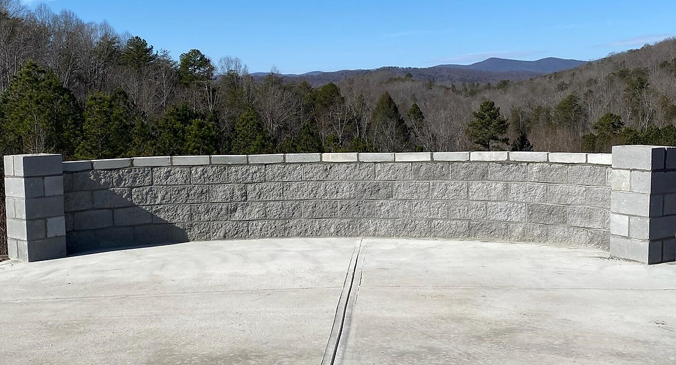 View Platform at end of field.
