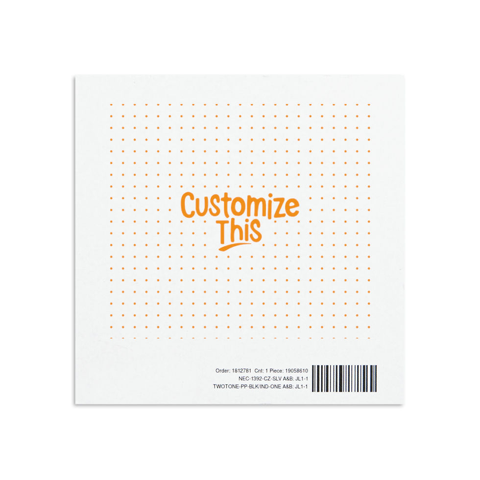 Custom Infinity Circle Necklace