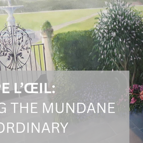 Turn Mundane Walls into Extraordinary Features with Trompe L’œil