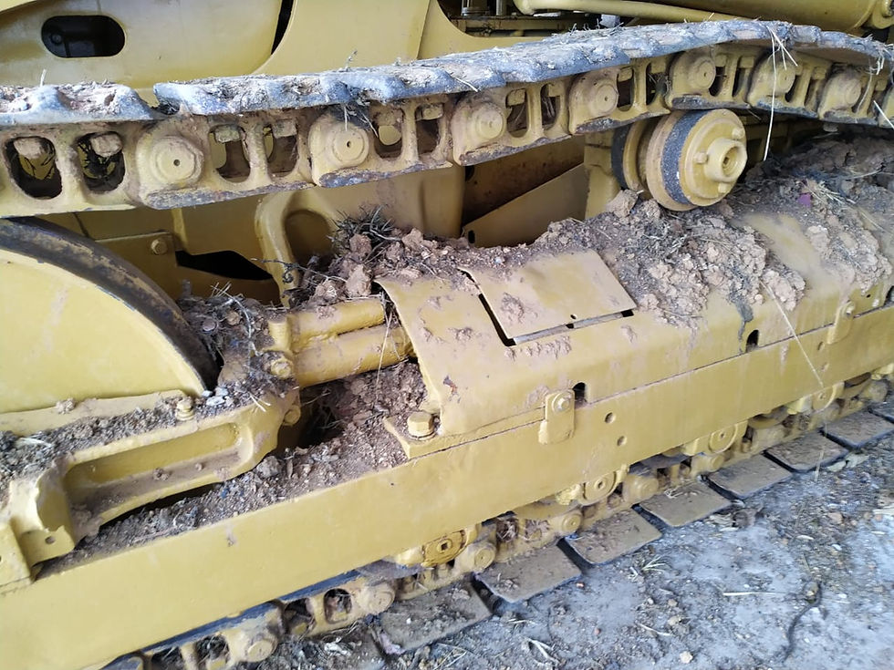 Miniatura: Pá Carregadeira de Esteira Caterpillar 933G, ano 70 | Interior de SP |  95 MIL