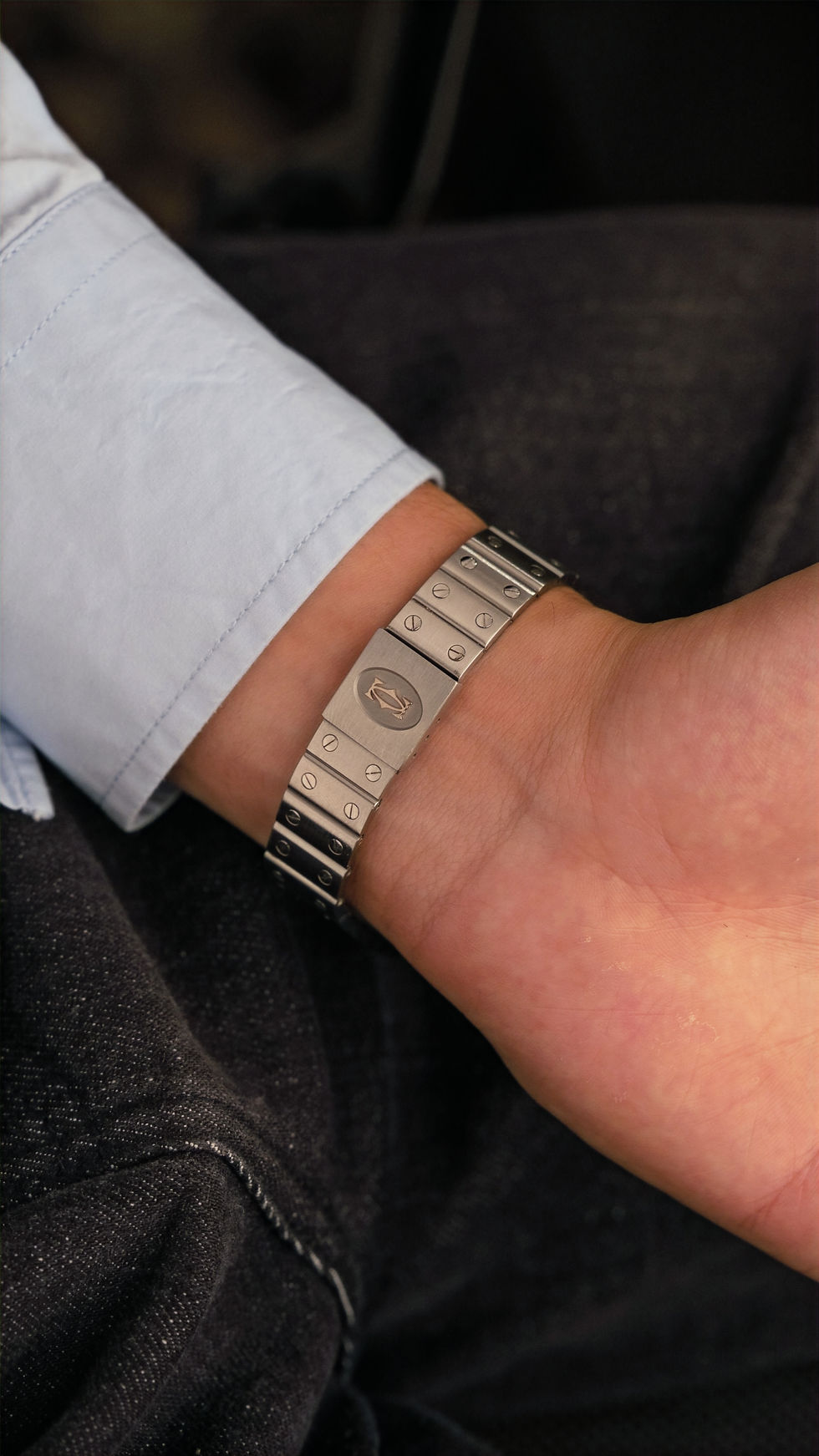 Miniatura: Cartier Santos Galbée