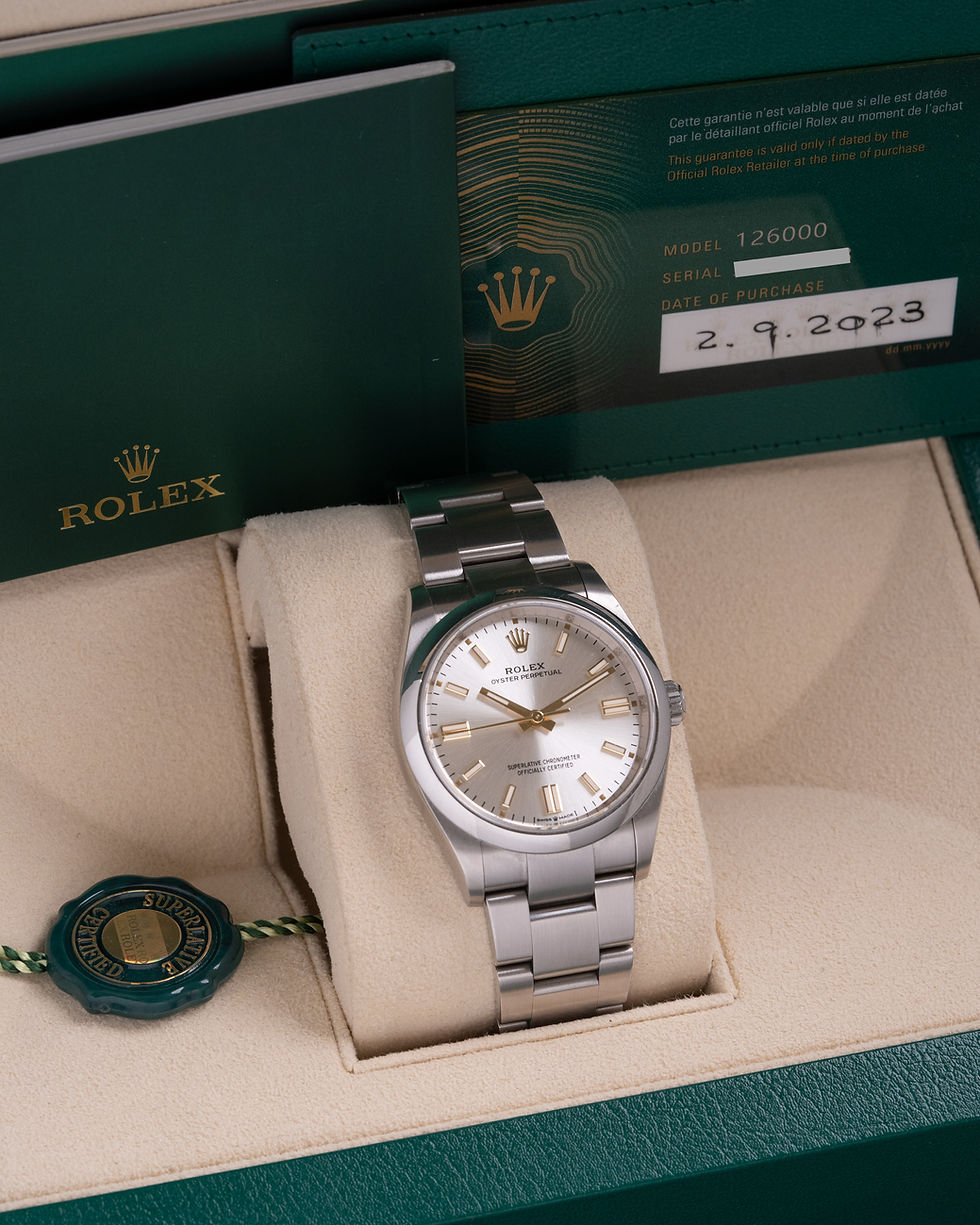 Miniatura: Rolex Oyster Perpetual 36 Gris