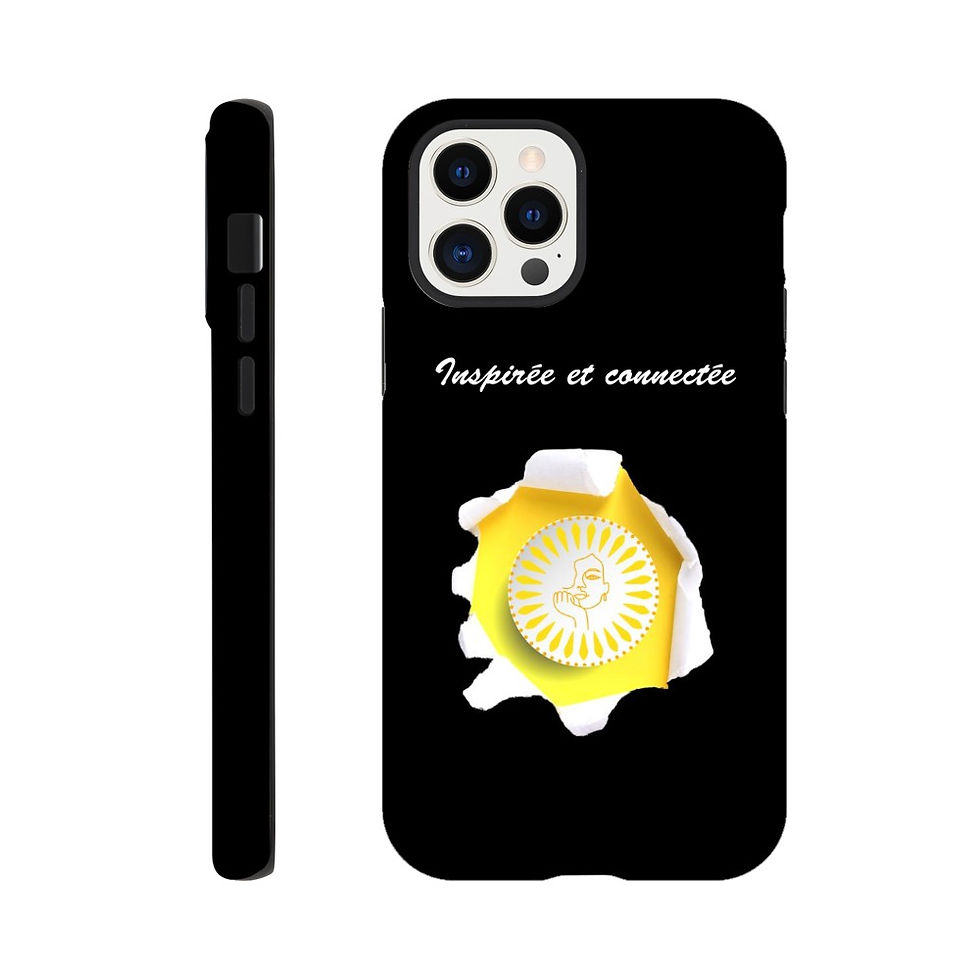 Miniature : Coque résistante iPhone  "Inspirée et connectée" - Les Inspirantes