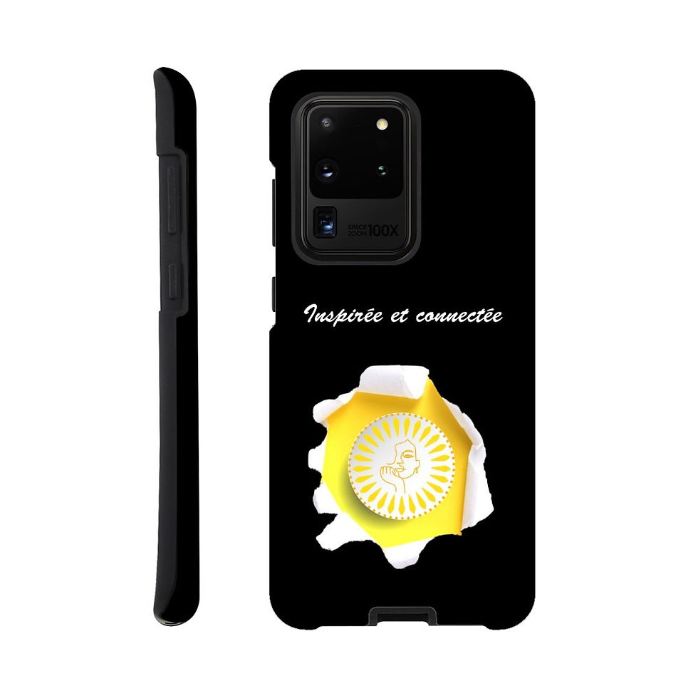 Miniature : Coque résistante Samsung Galaxy  "Inspirée et connectée" - Les Inspirantes