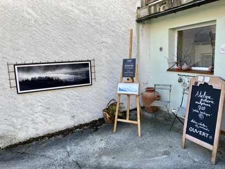 Exposition de photographie à la maison