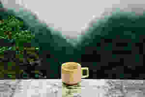 Cup of tea in the mountains from pexels
