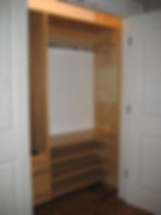 Custom Wood Closet Picture