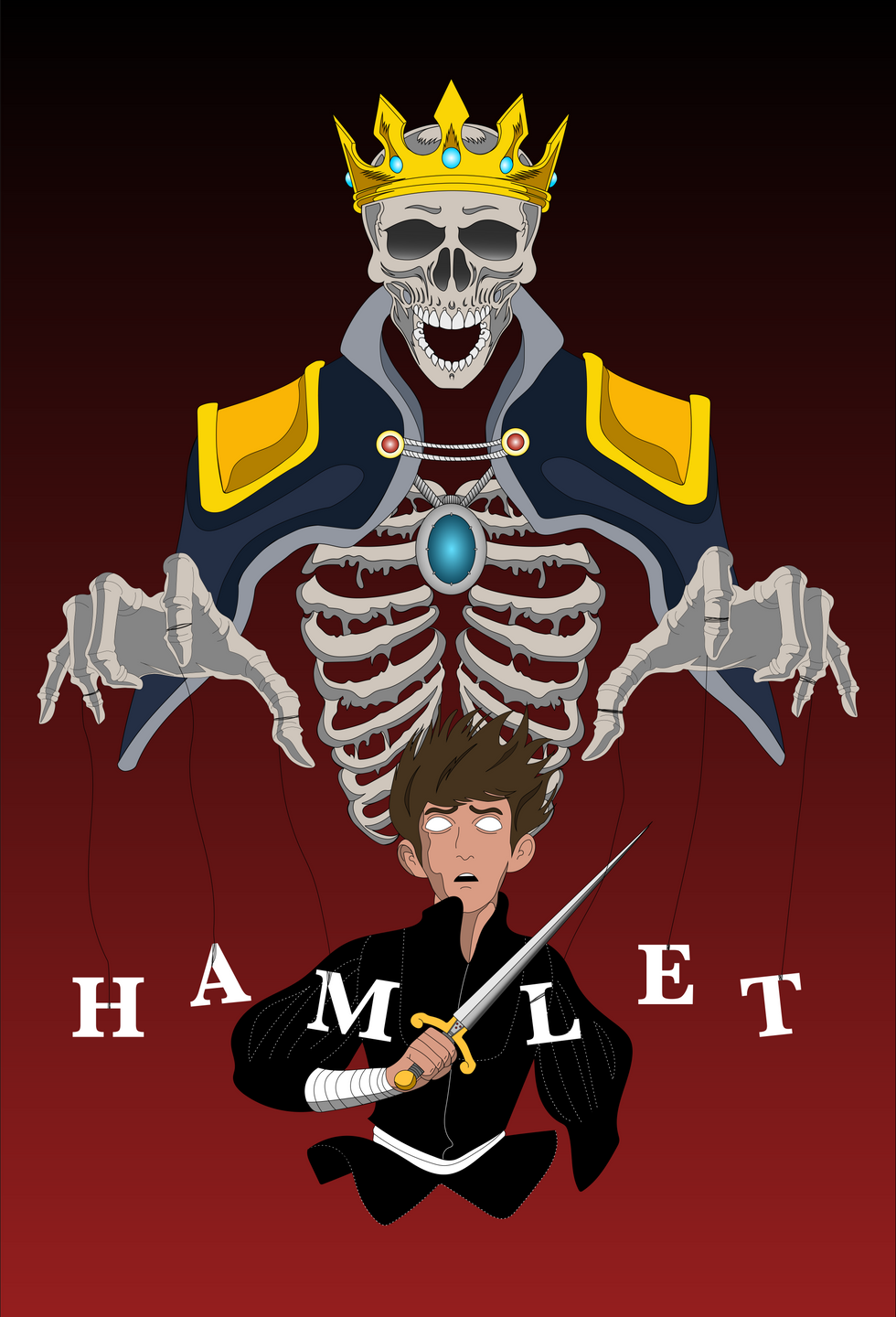 Hamlet Poster (No Sponsors)
